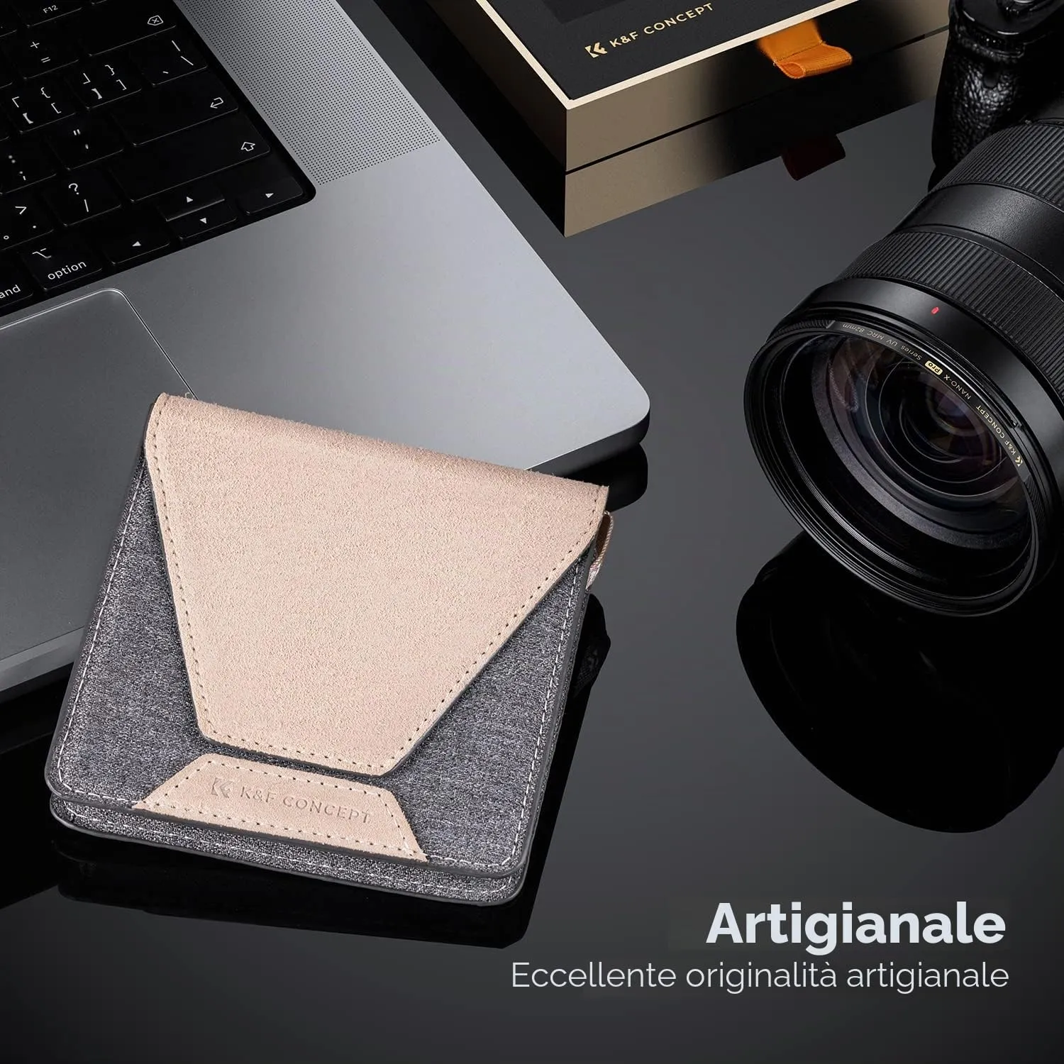 K&F Concept Nano-Xcel Pro Filtro UV 82mm Ottone