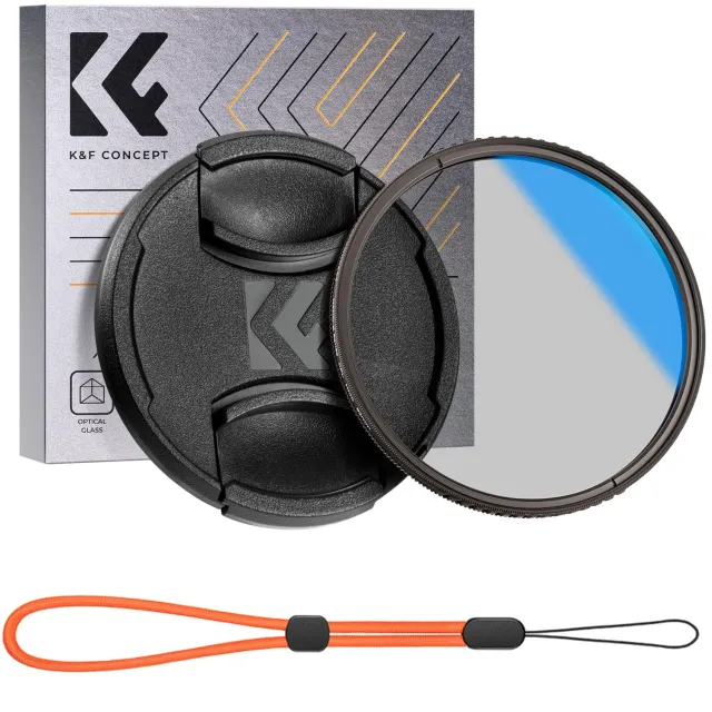K&F Concept Nano-Klear 82mm filtro CPL polarizzatore