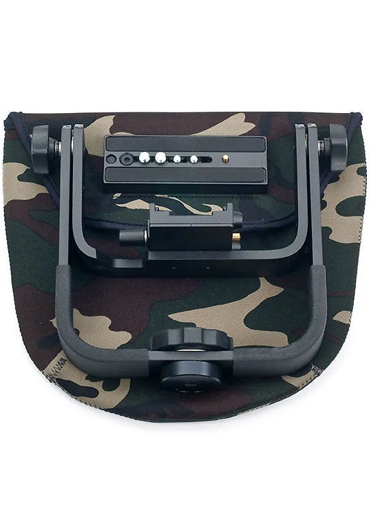 LensCoat pouch Manfrotto 393 testa gimbal nero neoprene