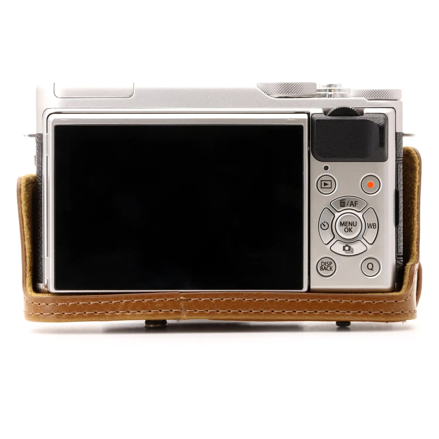 MegaGear Ever Ready Custodia Fujifilm X-A5 Marrone Chiaro