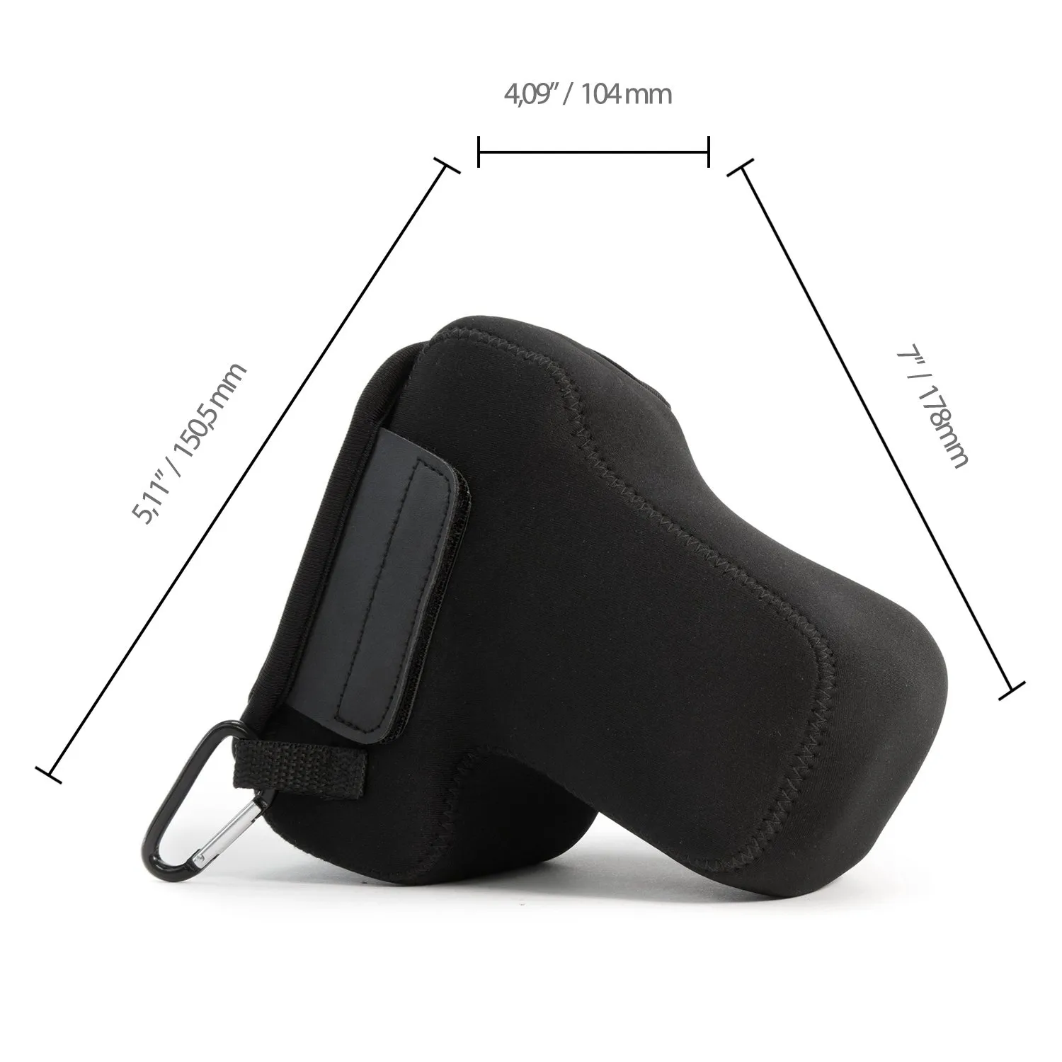 MegaGear custodia neoprene Nikon D3500 18-105mm