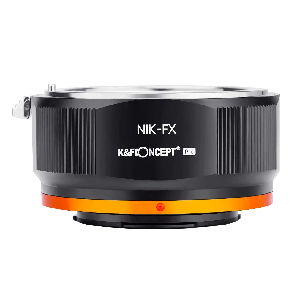 K&F Concept adattatore Nikon F-Fujifilm X manuale rame