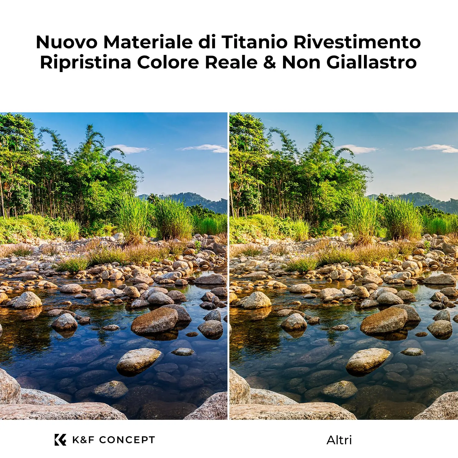 K&F Concept Nano-Xcel True Color Filtro CPL 82mm