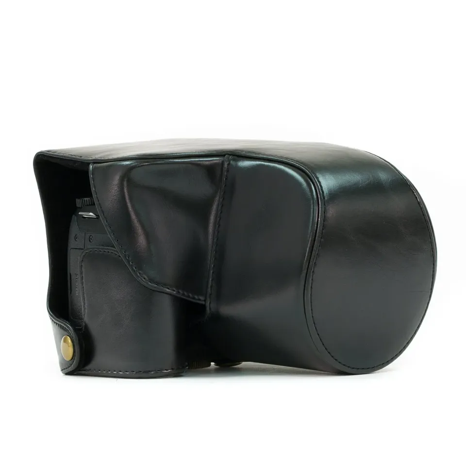 MegaGear MG624 FZ300 custodia pelle nera Panasonic