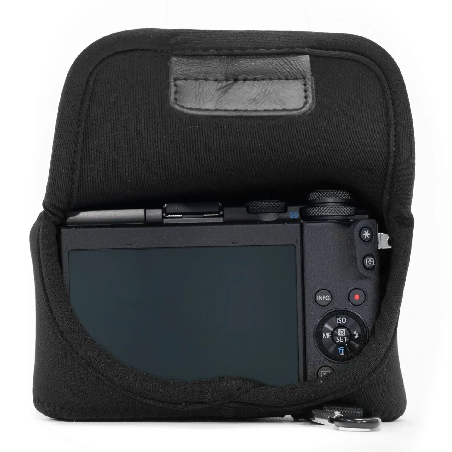 MegaGear MG1158 custodia neoprene Canon EOS M6 15-45mm nera