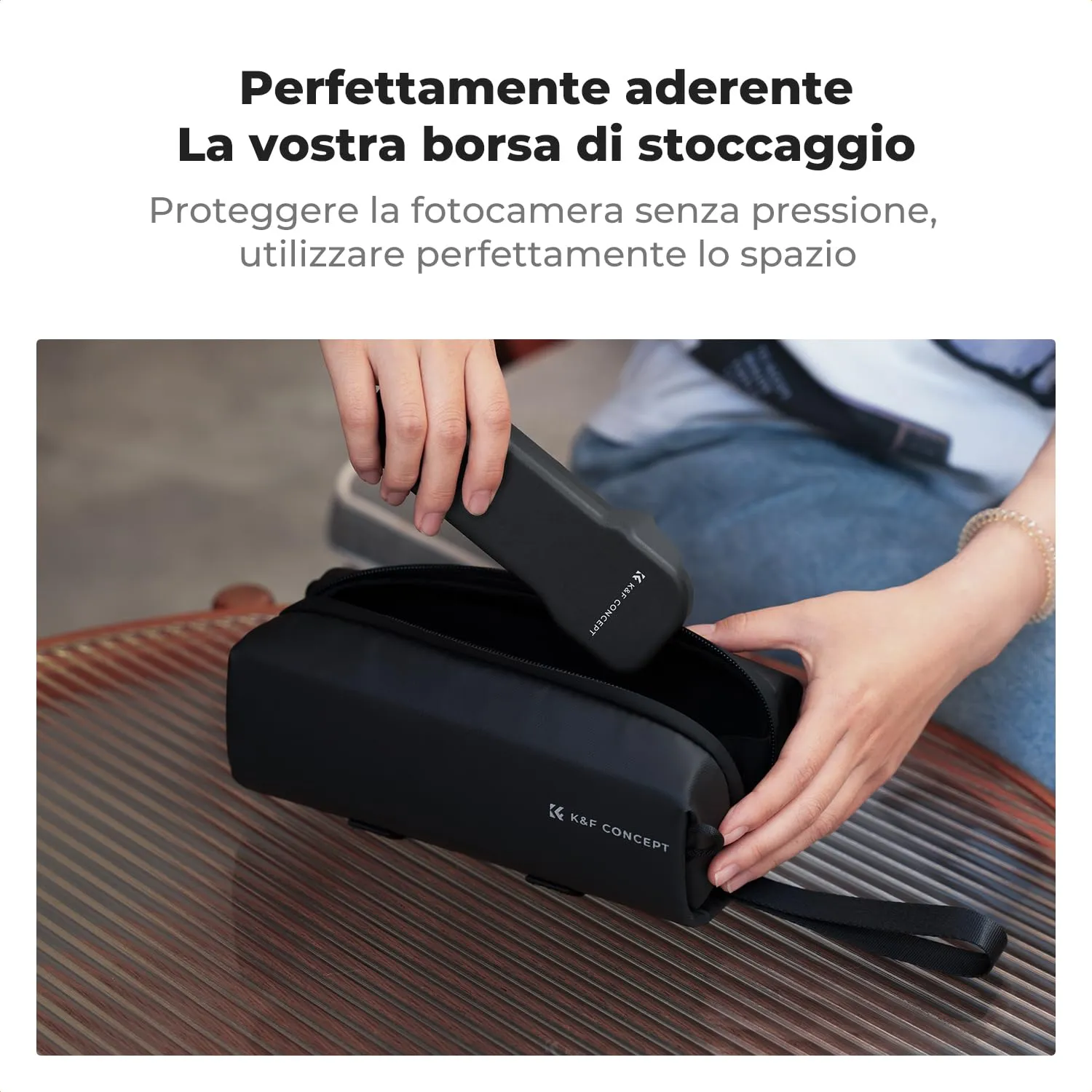 K&F Concept custodia protettiva DJI Osmo Pocket 3 ABS leggera