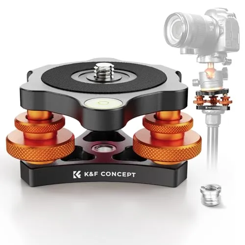 K&F Concept Base di Livellamento Alluminio 15 kg