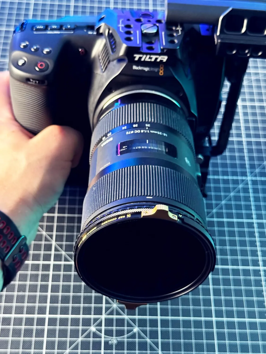 K&F Concept Nano-X PRO filtro variabile ND2-32 CPL 62mm ottone