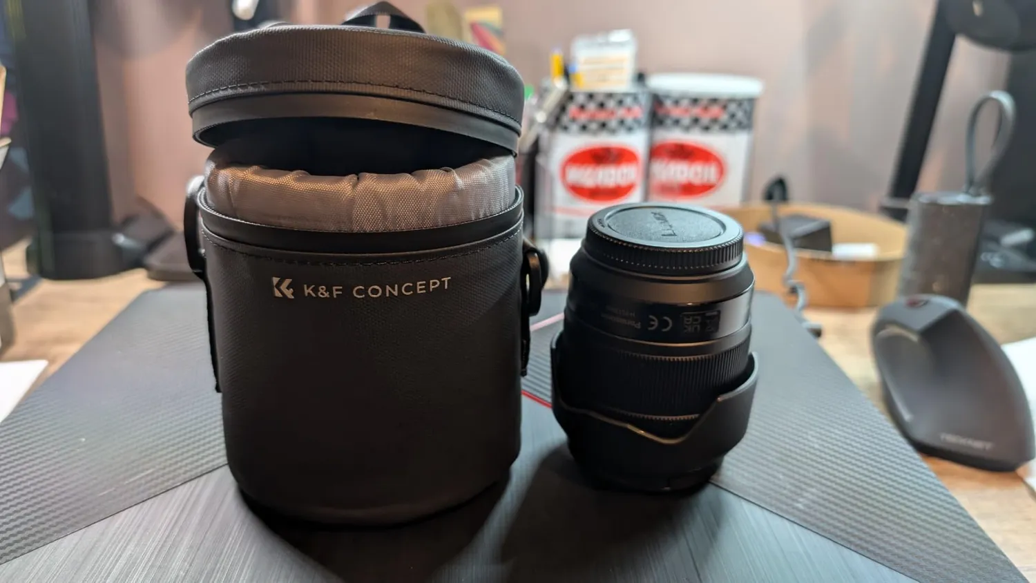 K&F Concept Custodia Obiettivo L Impermeabile Antishock
