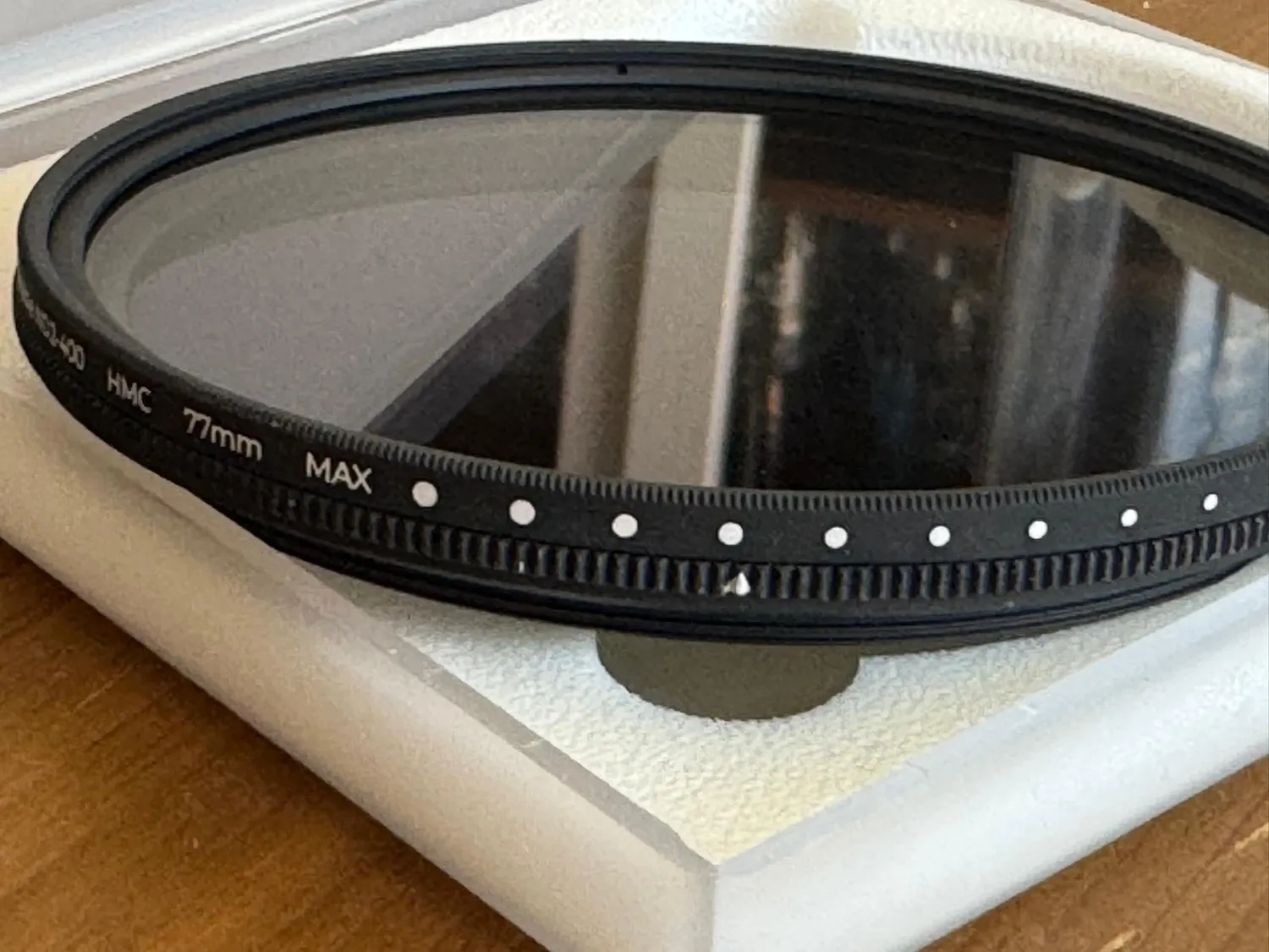 K&F Concept Nano-Klear ND2-400 filtro variabile 82mm Black Mist