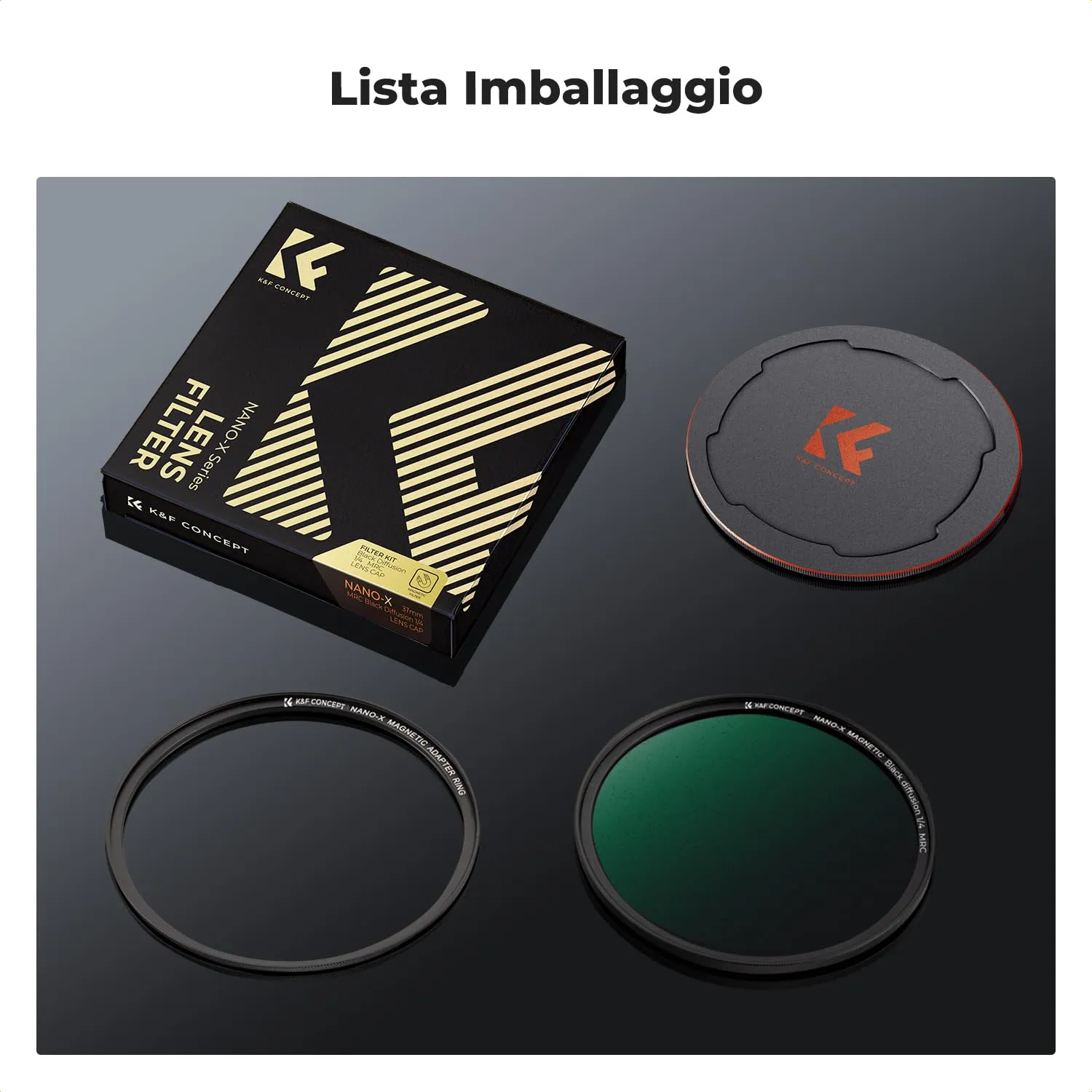 K&F Concept Nano-Xcel 67mm filtro Black Mist 1/4