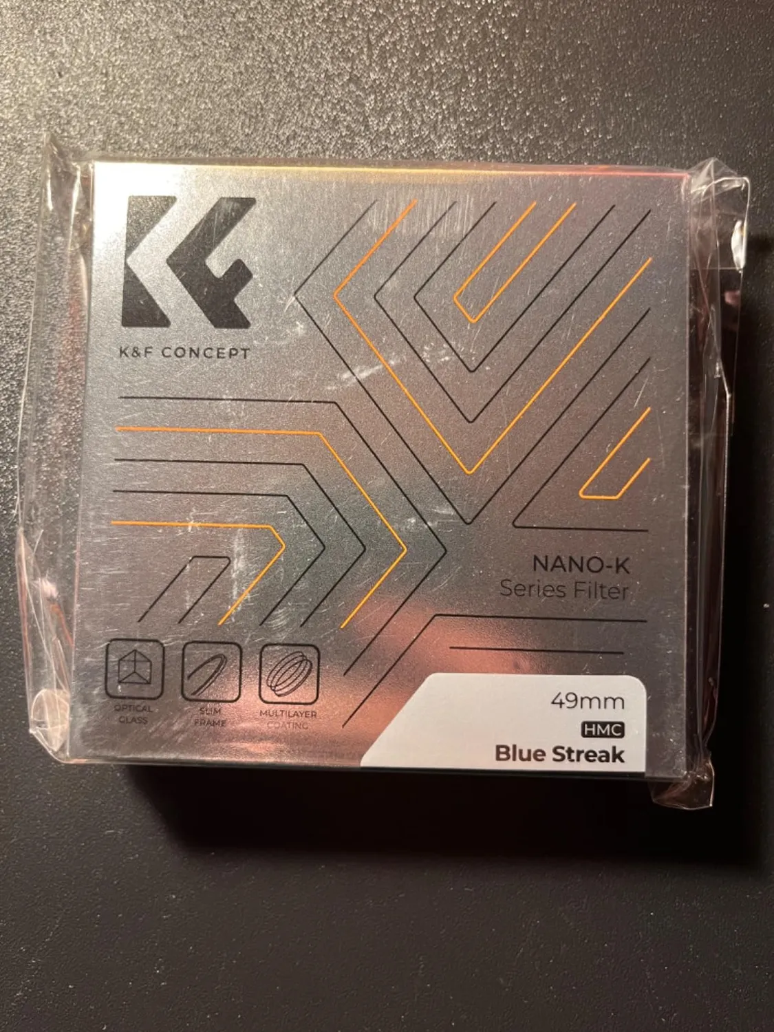 K&F Concept Nano-Klear Filtro Blue Streak 67mm Anamorfico
