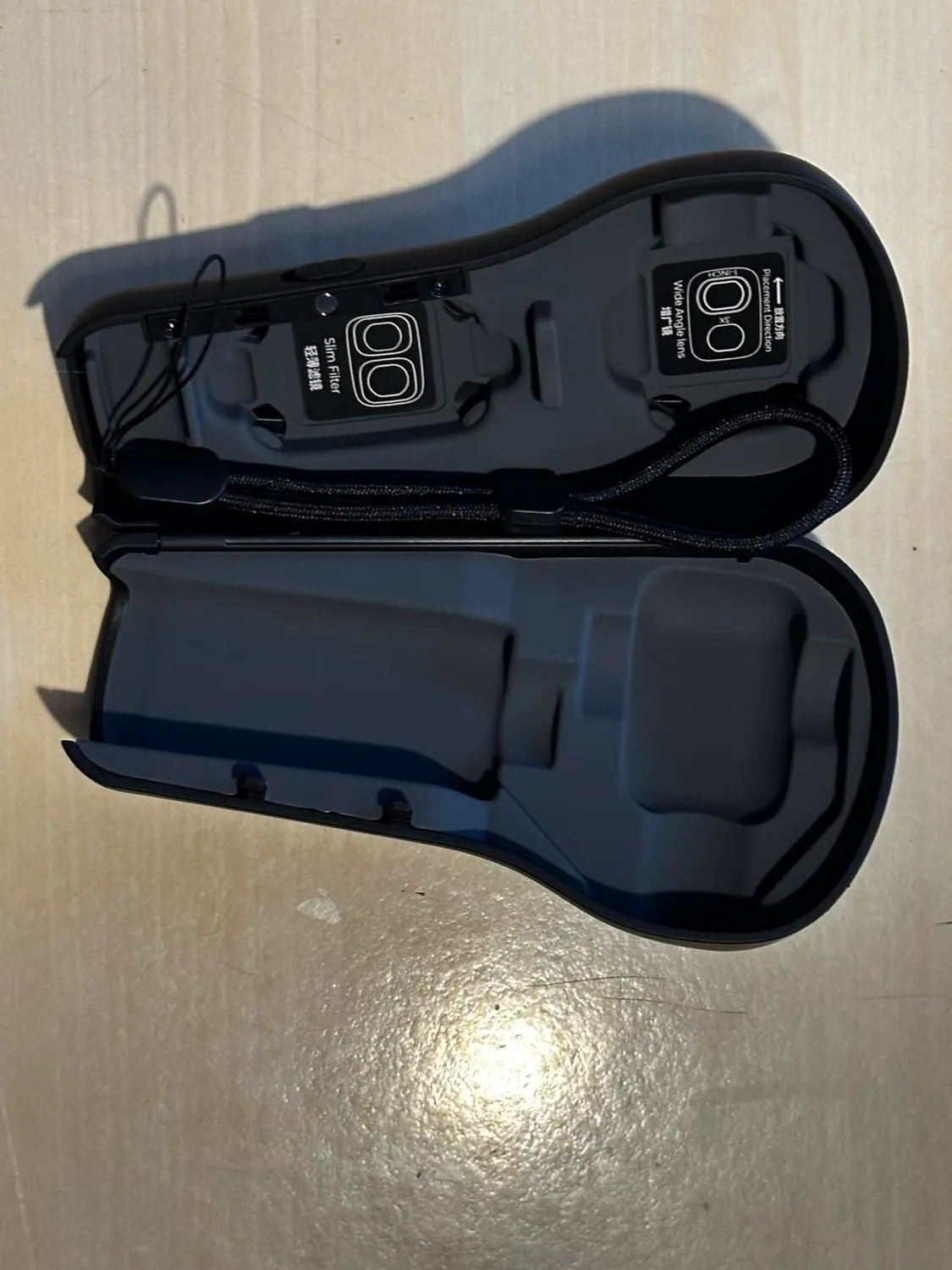 K&F Concept Custodia Pocket 4P Rigida Verde filtri