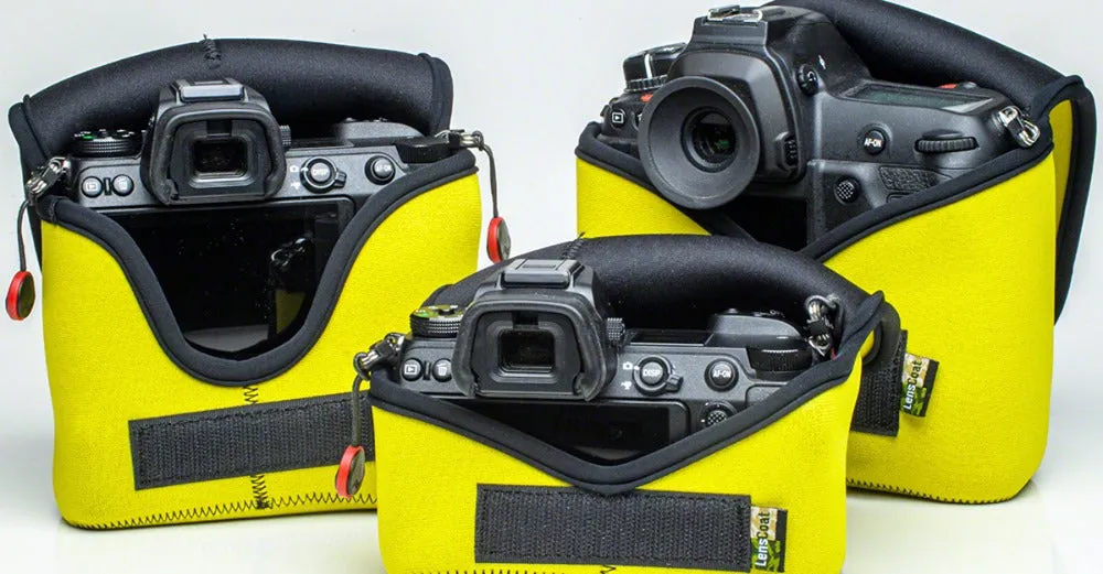 LensCoat BodyBag Plus custodia corpo macchina nera Nikon D810