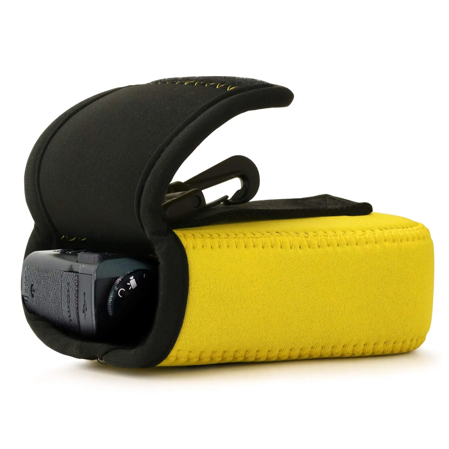 MegaGear Ultra Light Custodia Neoprene Sony WX500 Gialla