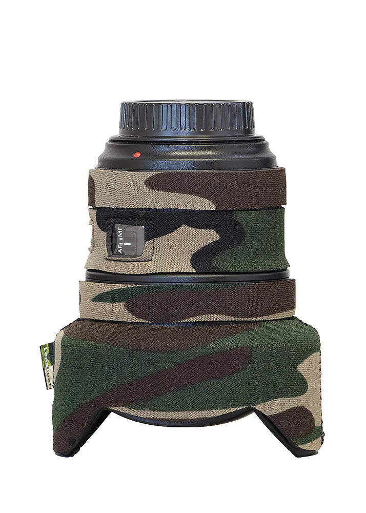 Lenscoat Canon 11-24mm f/4 custodia nera neoprene