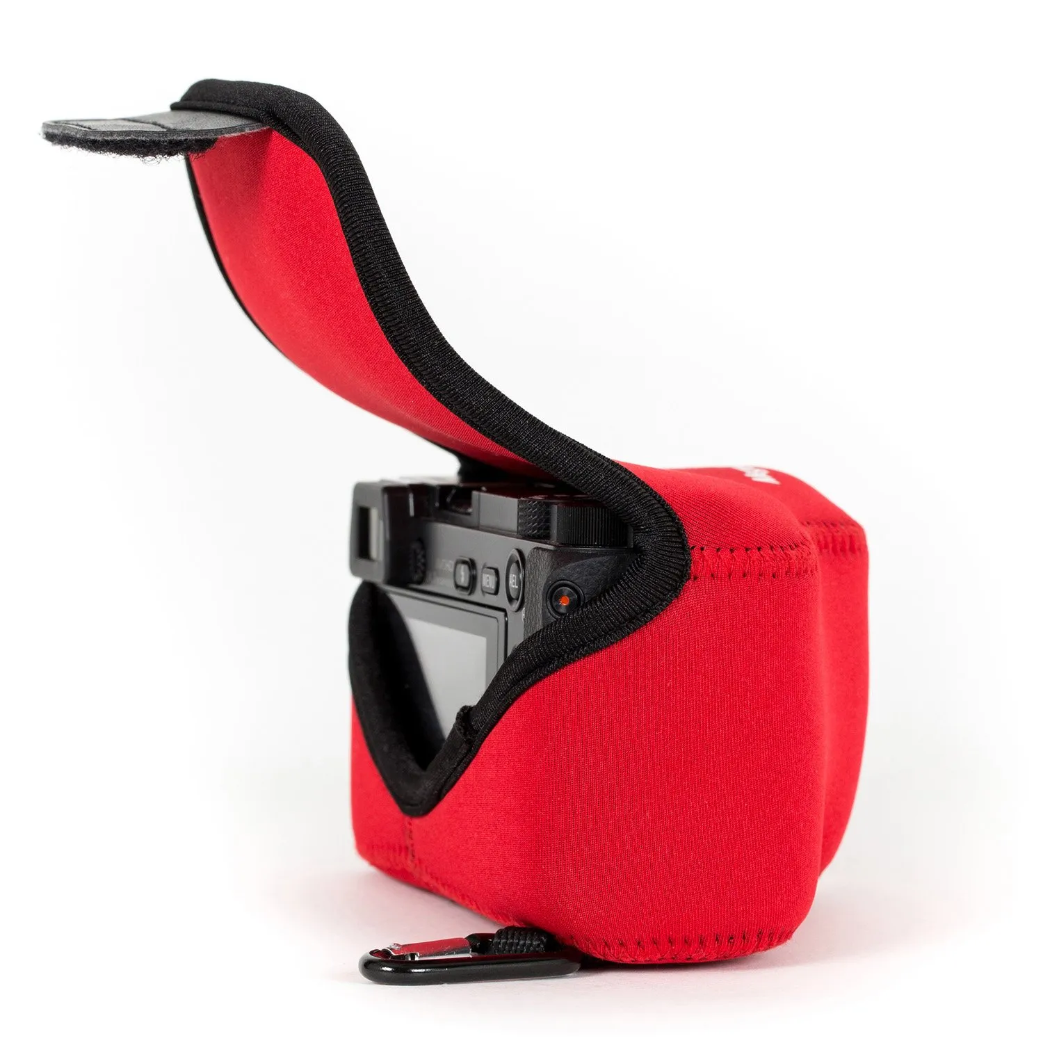 MegaGear MG519 custodia neoprene rossa per Fujifilm X30 leggera