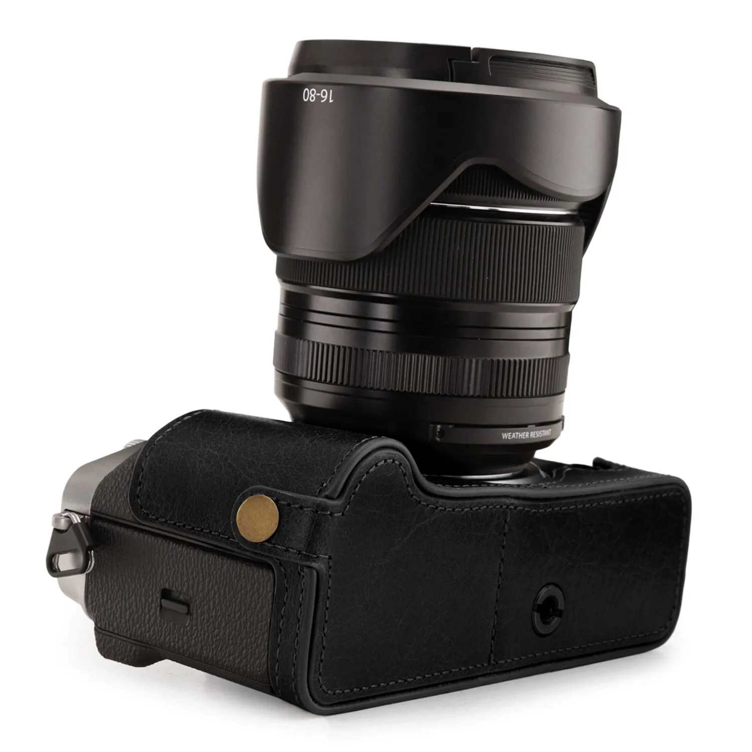 MegaGear MG1923 Ever Ready custodia pelle Fujifilm X-T4 nera