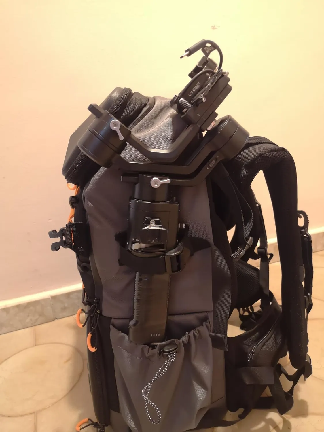 K&F Concept zaino fotocamera 32L 15,6" nero professionale