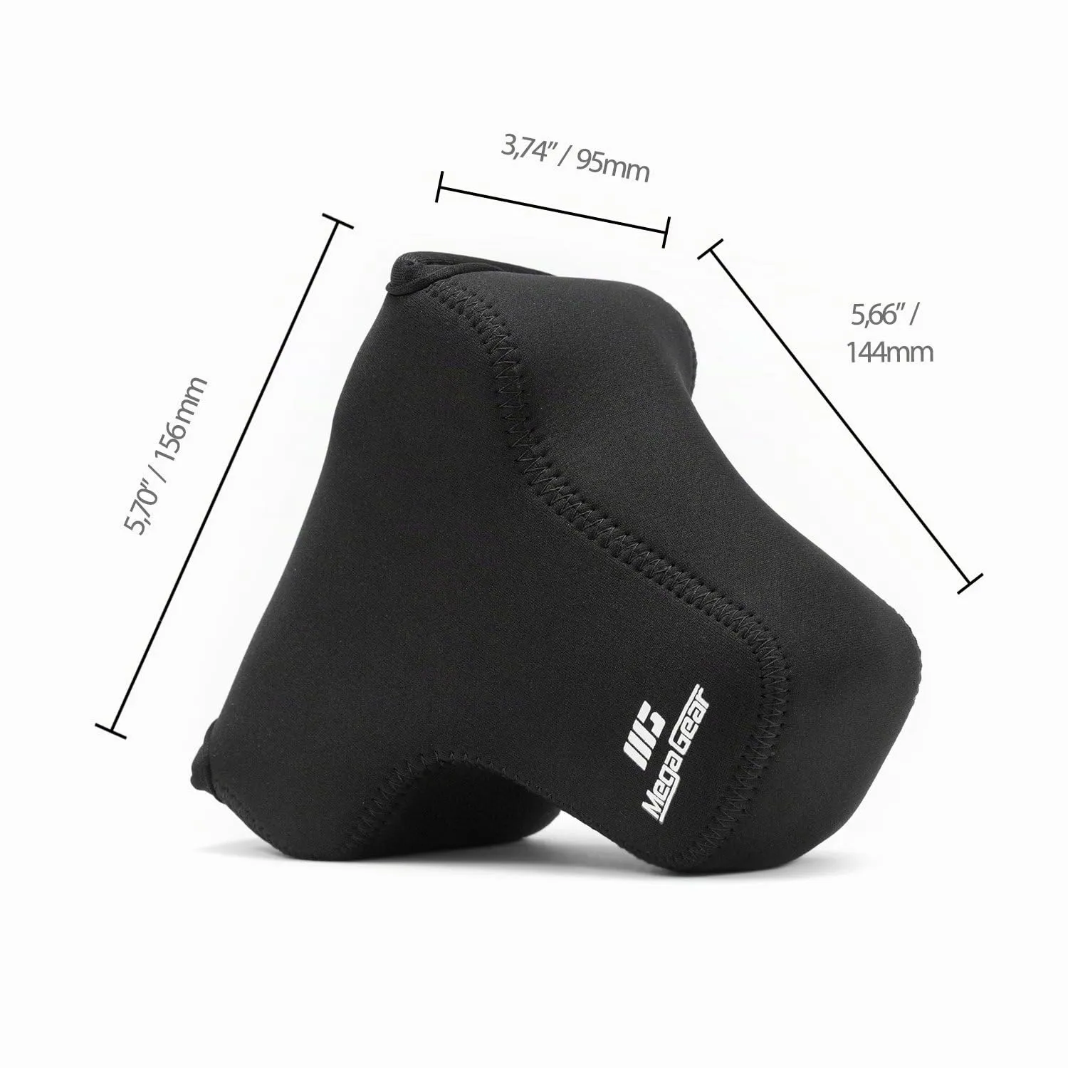 MegaGear MG865 Fujifilm X-T3 custodia neoprene nera