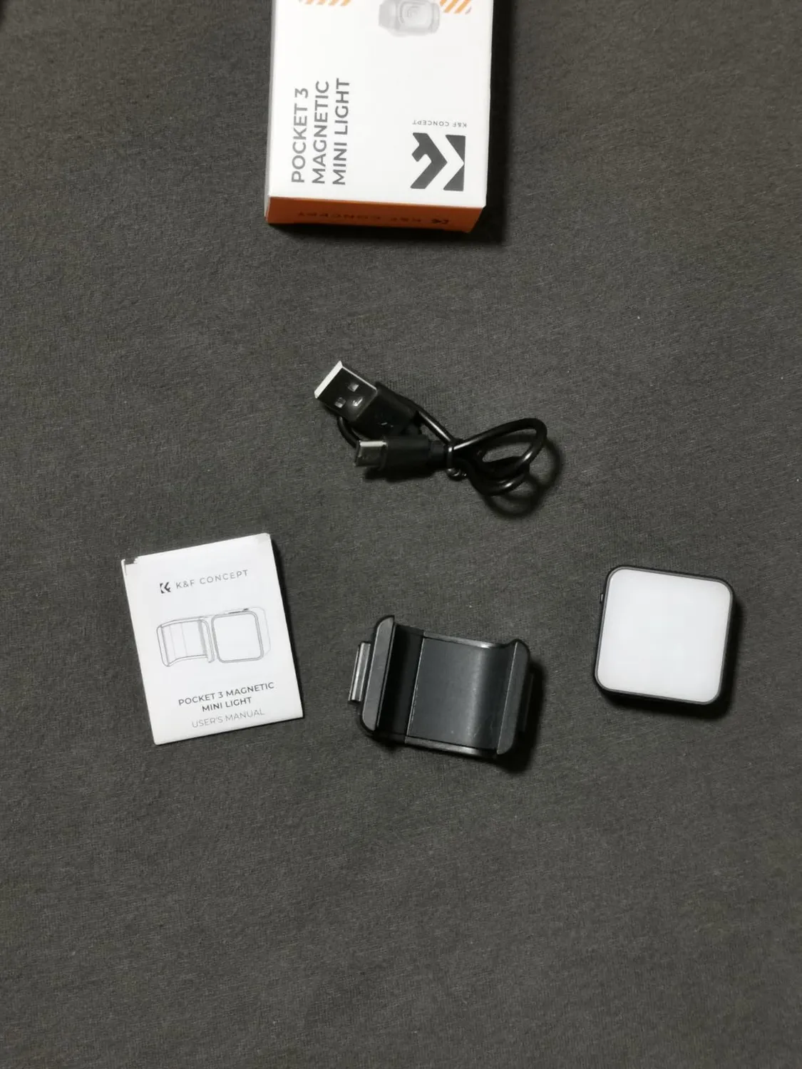 K&F Concept luce magnetica DJI Osmo Pocket 3 LED CRI 95