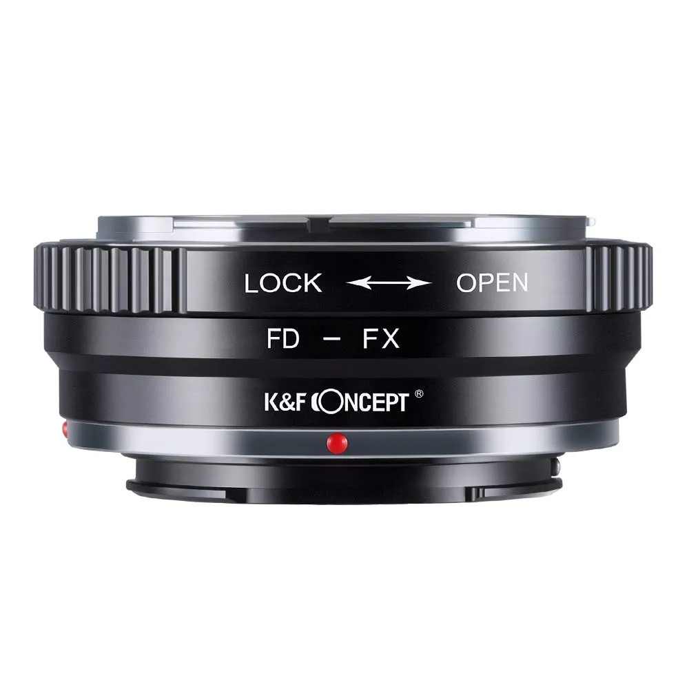 K&F Concept FD-FX adattatore obiettivi Canon FD-Fuji X manuale
