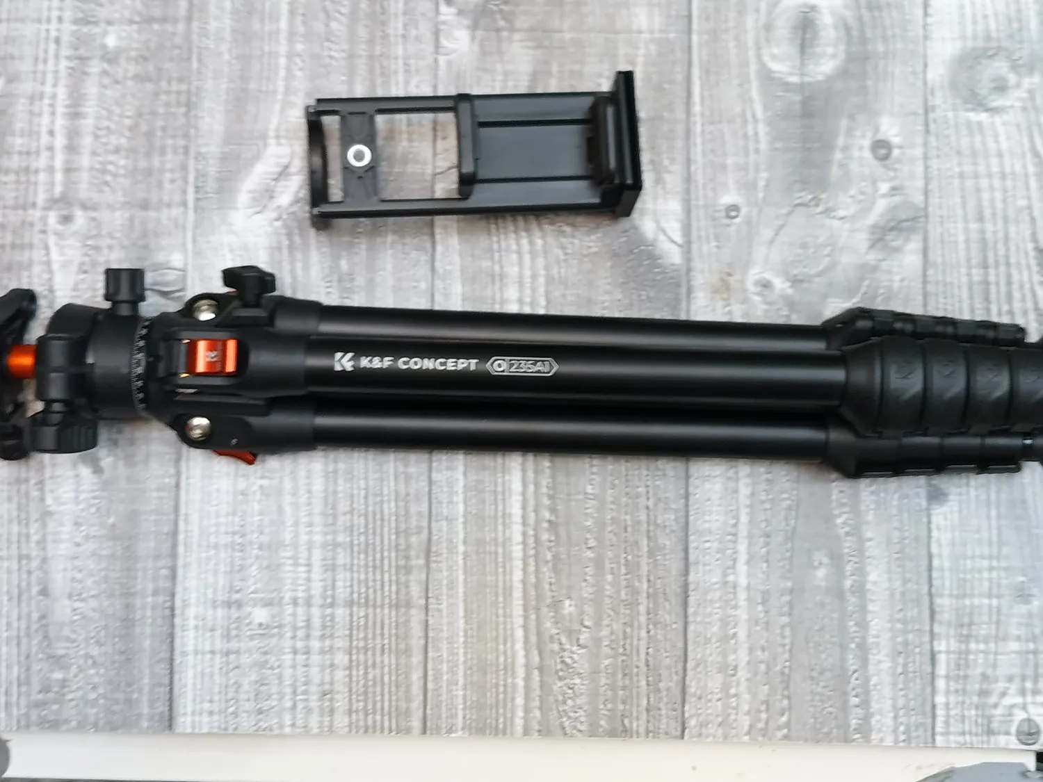 Concept O235A1+BH-40 Treppiede Alluminio 163cm 10kg Testa 40mm