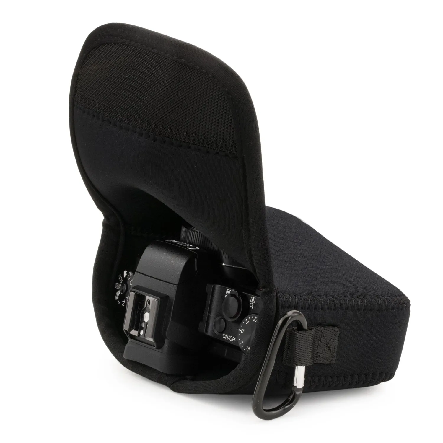 MegaGear Custodia Neoprene Canon PowerShot G1X III Nero Leggera