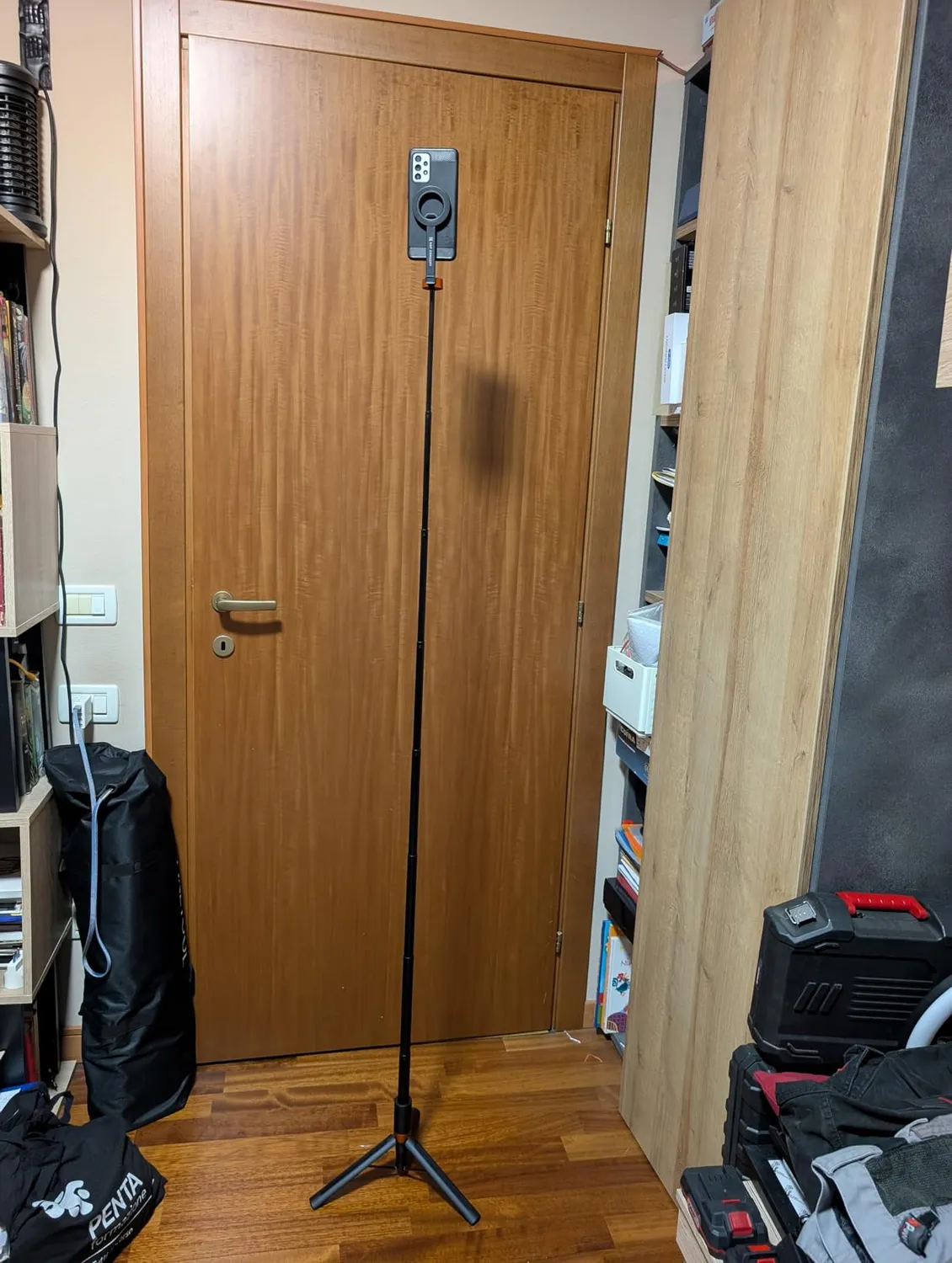 K&F Concept Treppiede Selfie Magnetico 162cm Bianco