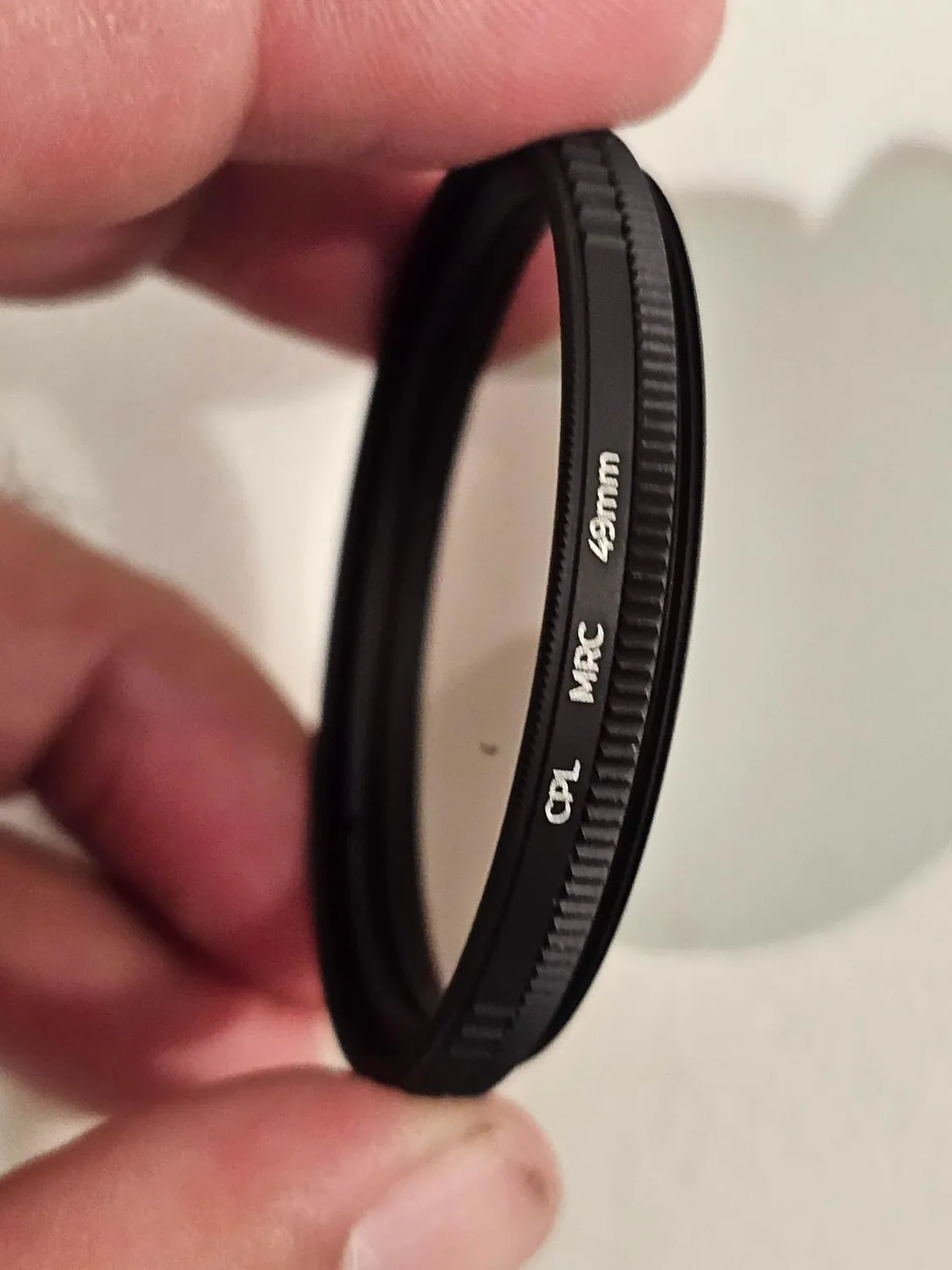 K&F Concept Nano-Xcel Kit Filtri UV+CPL 82mm con Tappi