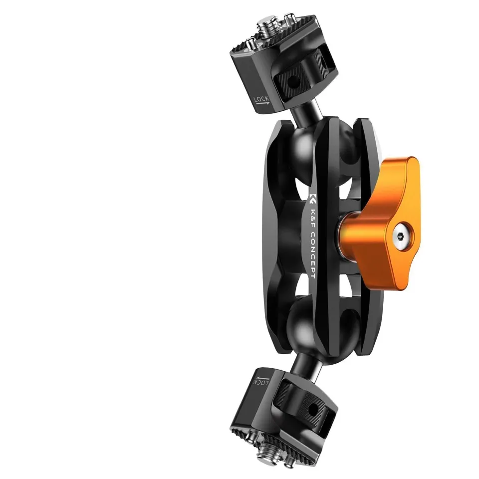 K&F Concept MS14 Braccio Magico Universale 1/4" Doppio