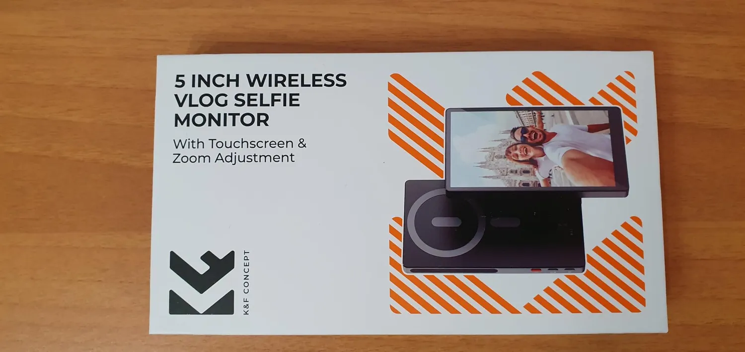 K&F Concept schermo selfie 5" monitor magnetico wireless 4K