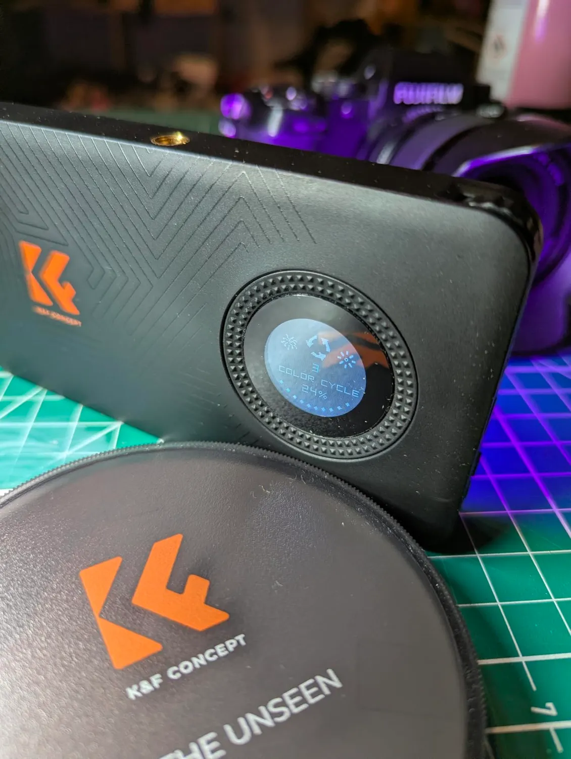 K&F Concept 135 LED luce video RGB 5000mAh CRI 95+