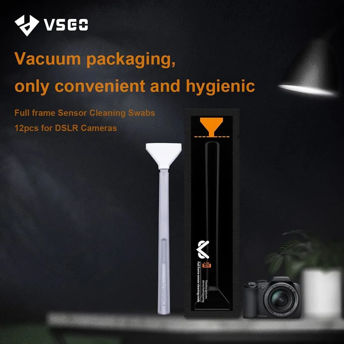 VSGO V-S03E swab pulizia sensore full-frame 24 pezzi