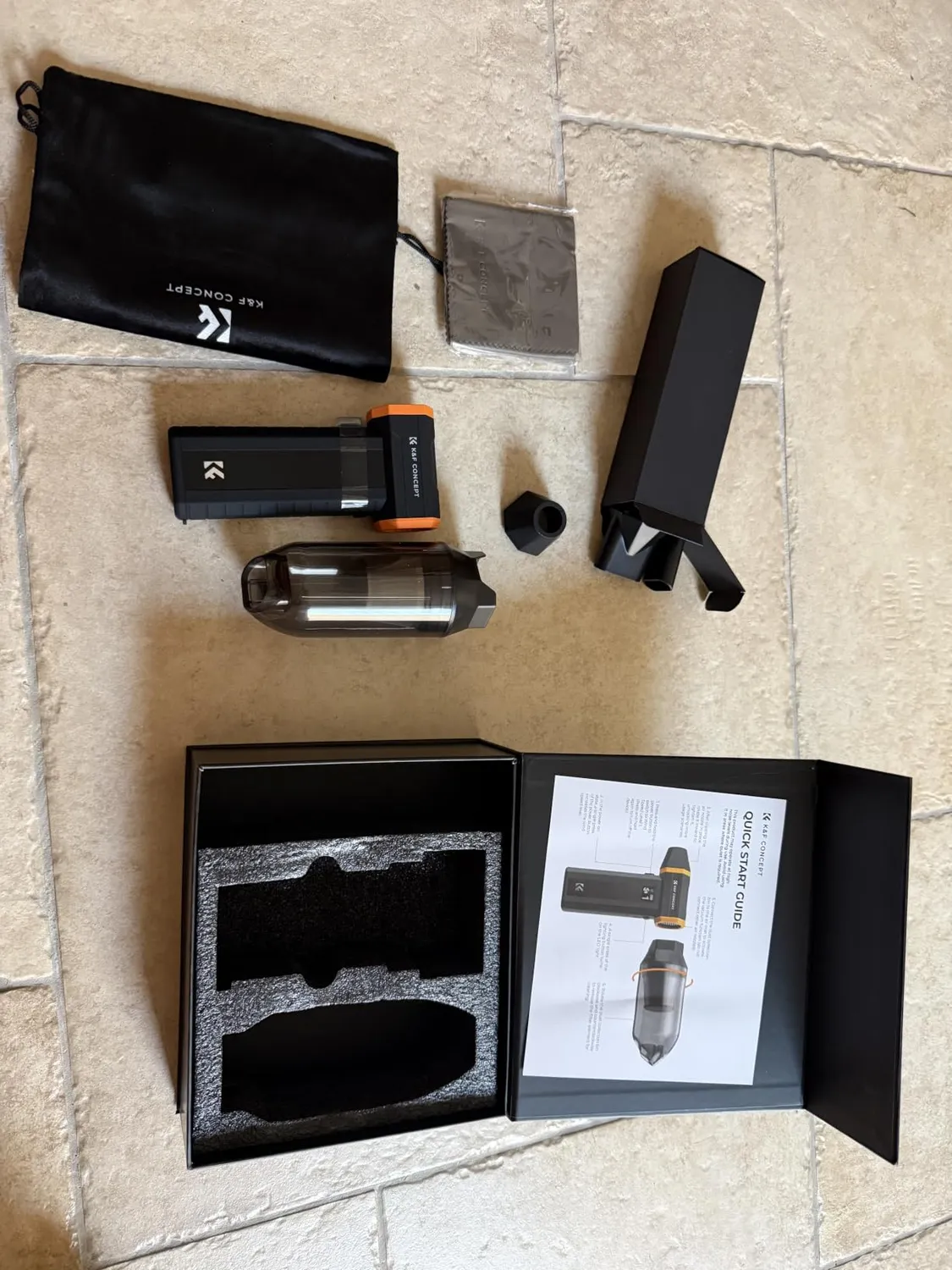 K&F Concept 2in1 soffiatore aspiratore elettrico 350000RPM