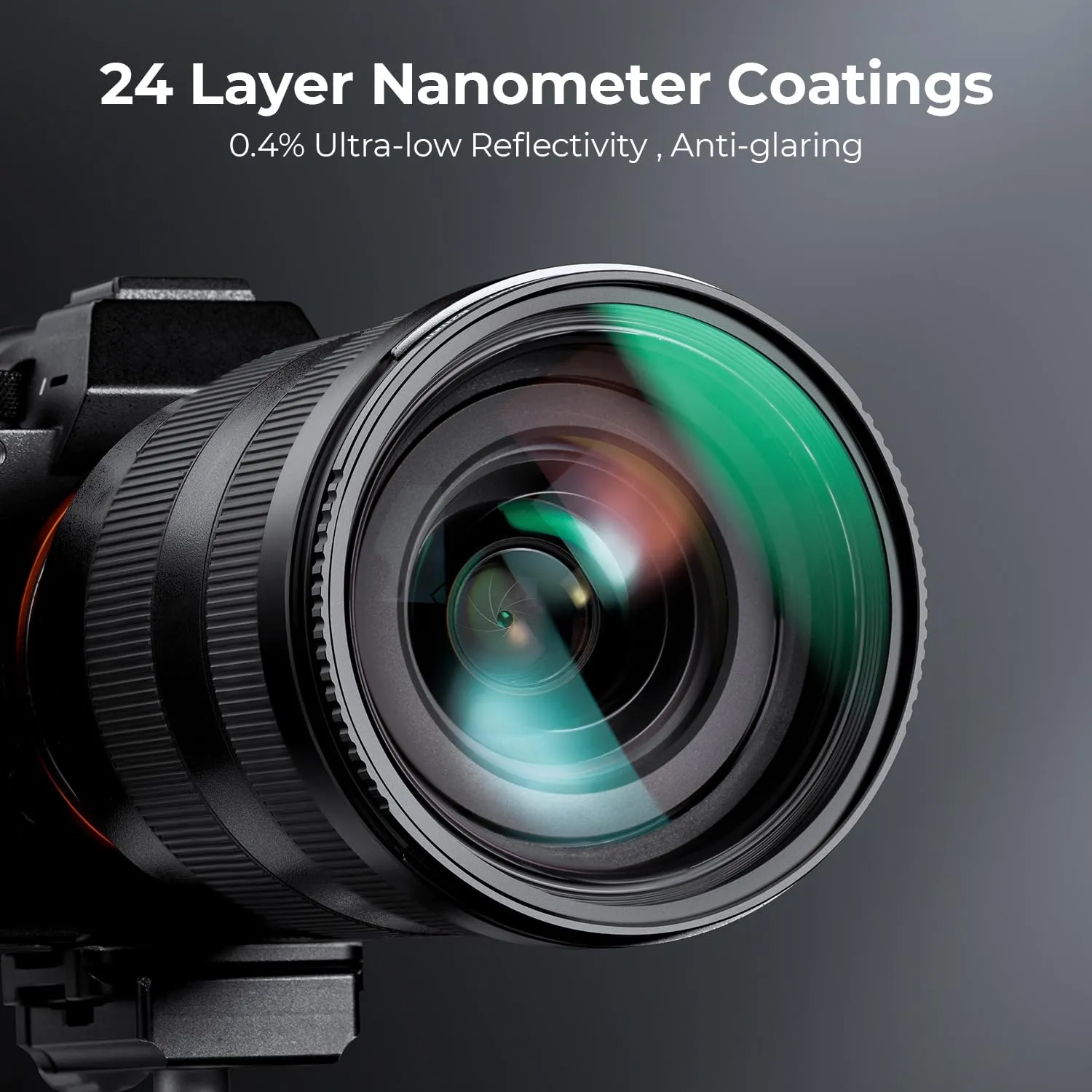 K&F Concept Nano-Dazzle 82mm kit filtri ND8 ND64 ND1000