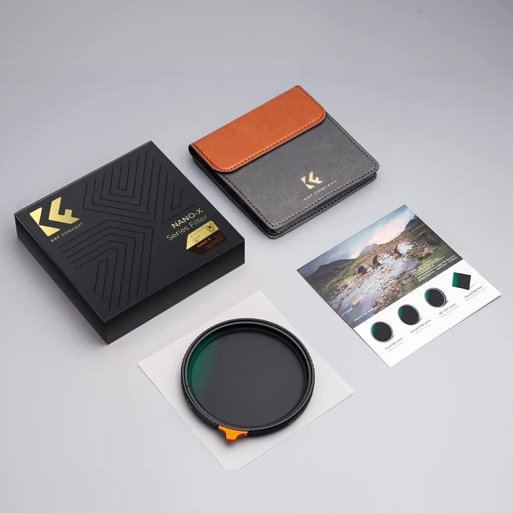 K&F Concept Nano-Xcel filtro ND2-32 Black Mist 82mm