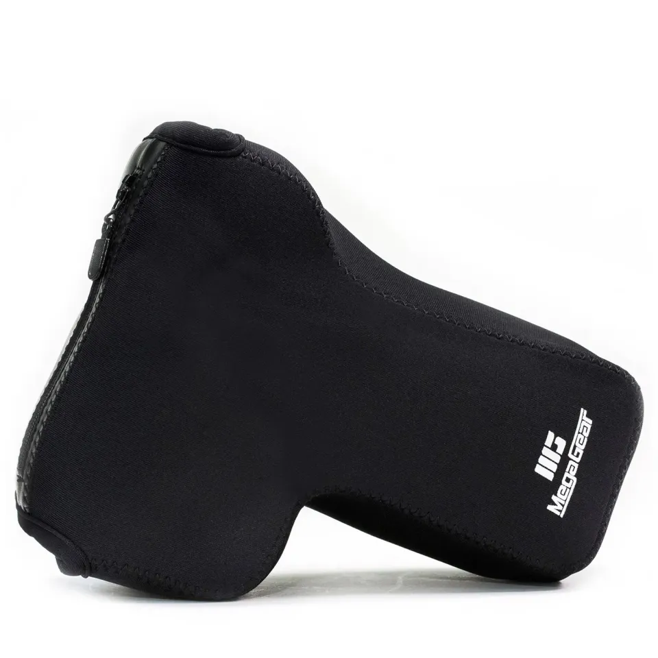 MegaGear MG1194 Custodia Neoprene Nera Canon 200D 800D Gen135