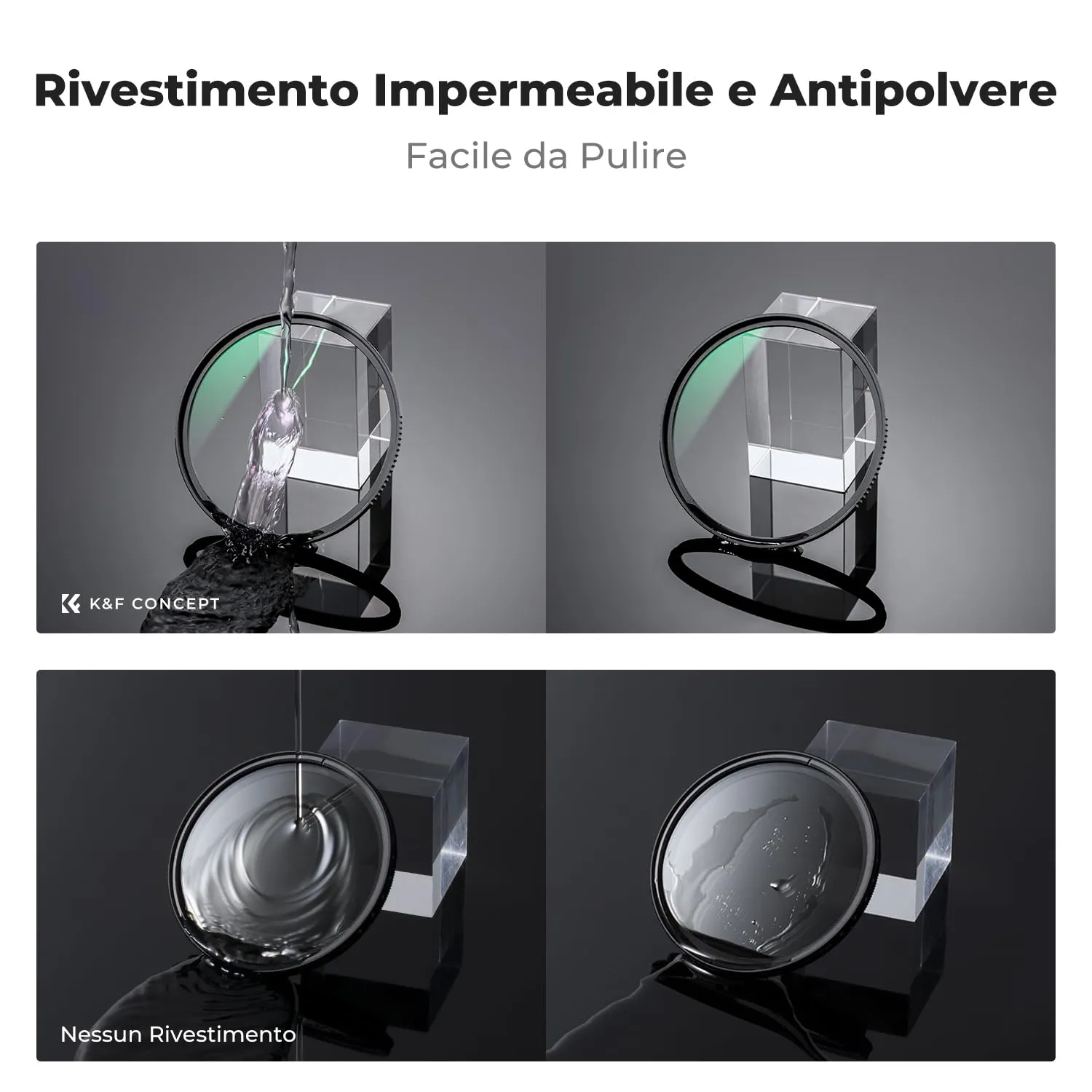 K&F Concept Nano-Xcel Filtro UV 82mm Protettivo