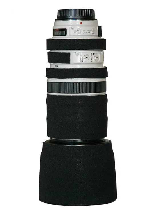 LensCoat Canon 100-400mm IS copertura obiettivo nero Classic neoprene