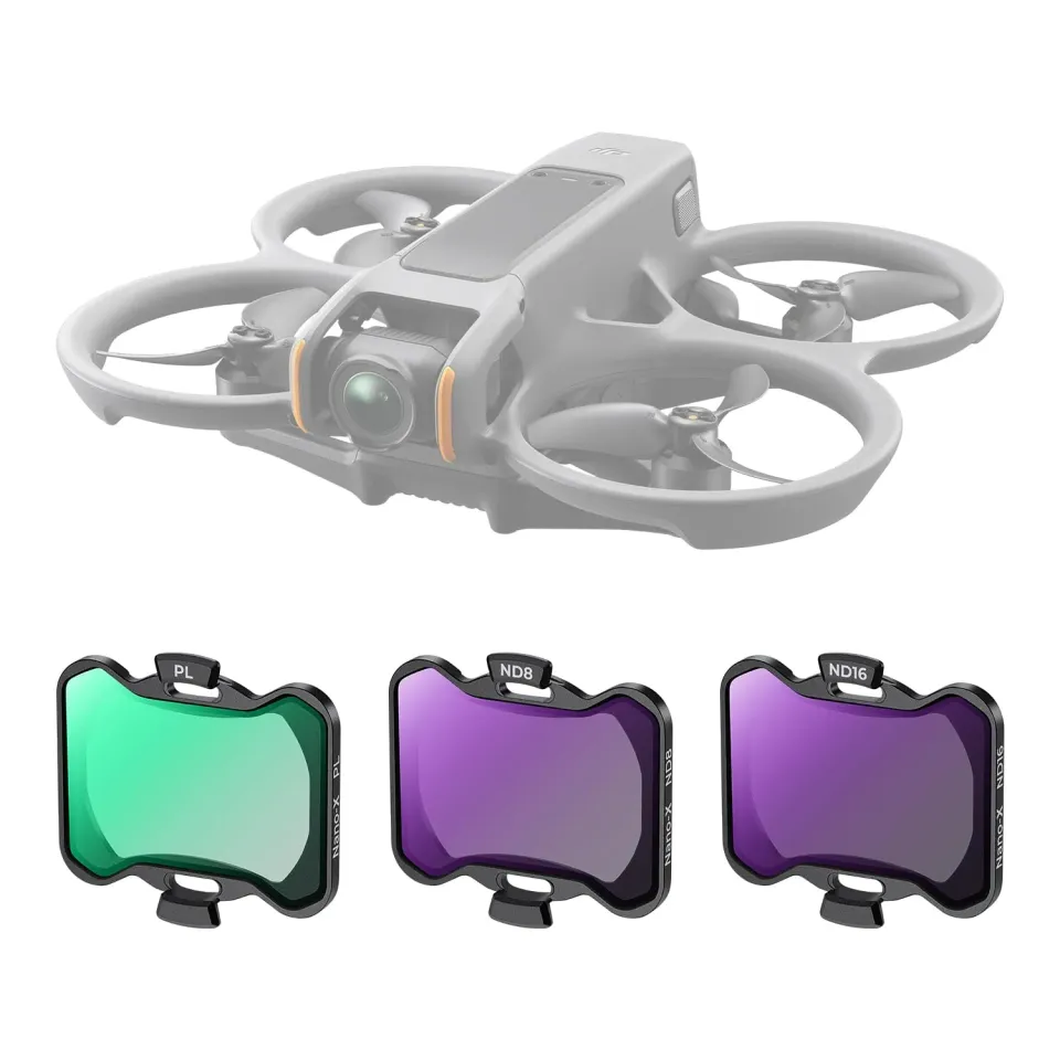 K&F Concept kit filtri DJI Avata 2 PL+ND8+ND16 vetro 28 strati