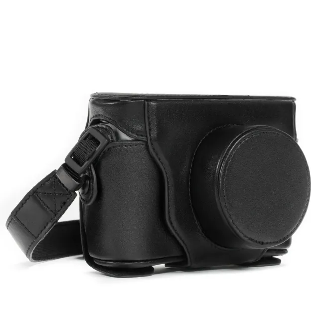 MegaGear MG341 Custodia Pelle Fujifilm X100 Nero