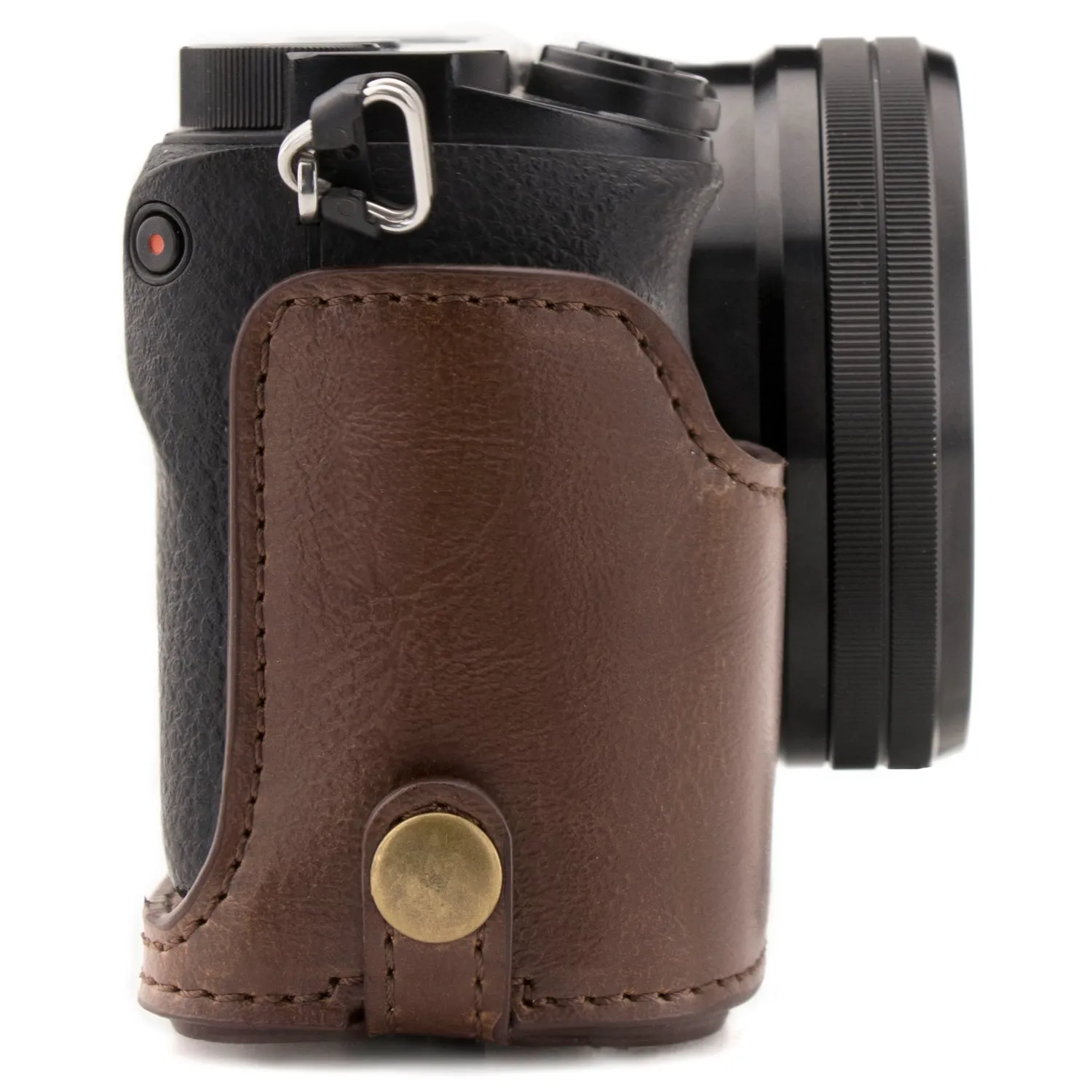 MegaGear Ever Ready A5100 A5000 custodia fotocamera marrone scuro