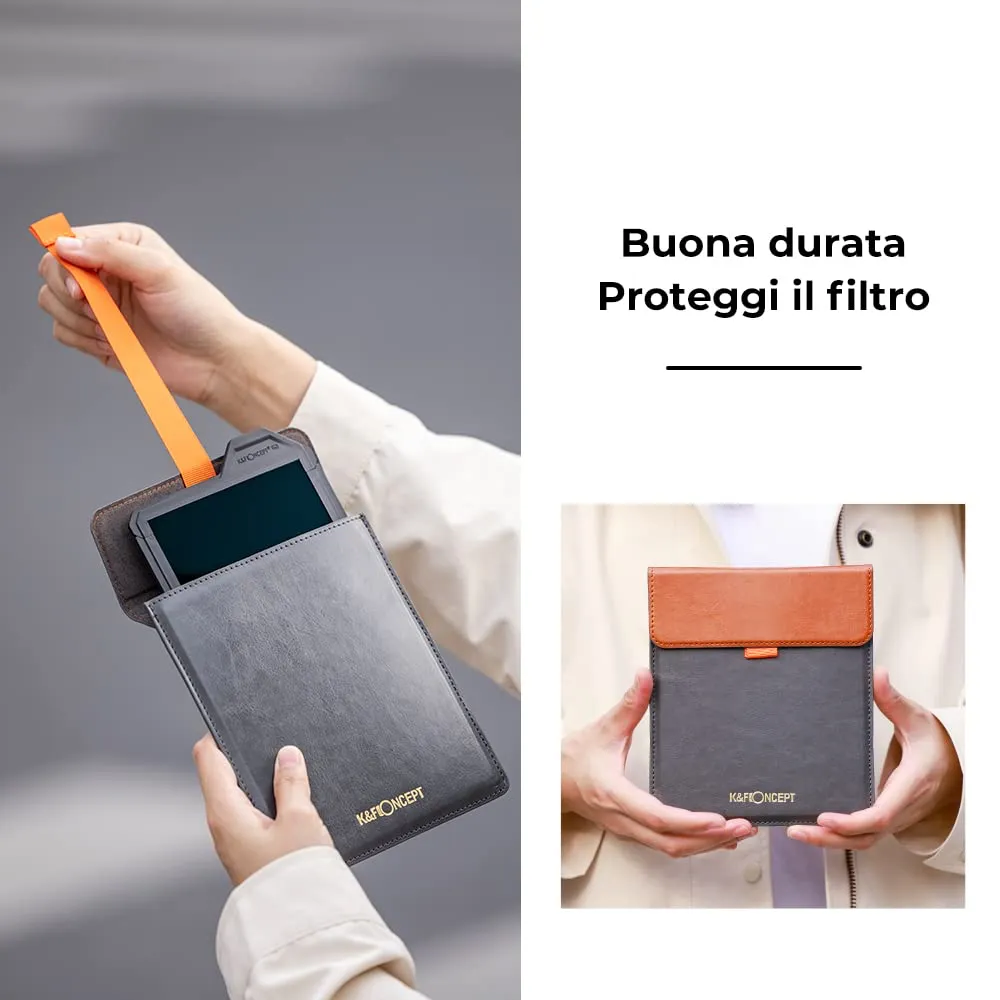 K&F Concept Nano-X Pro kit porta filtri quadrati 95mm vetro