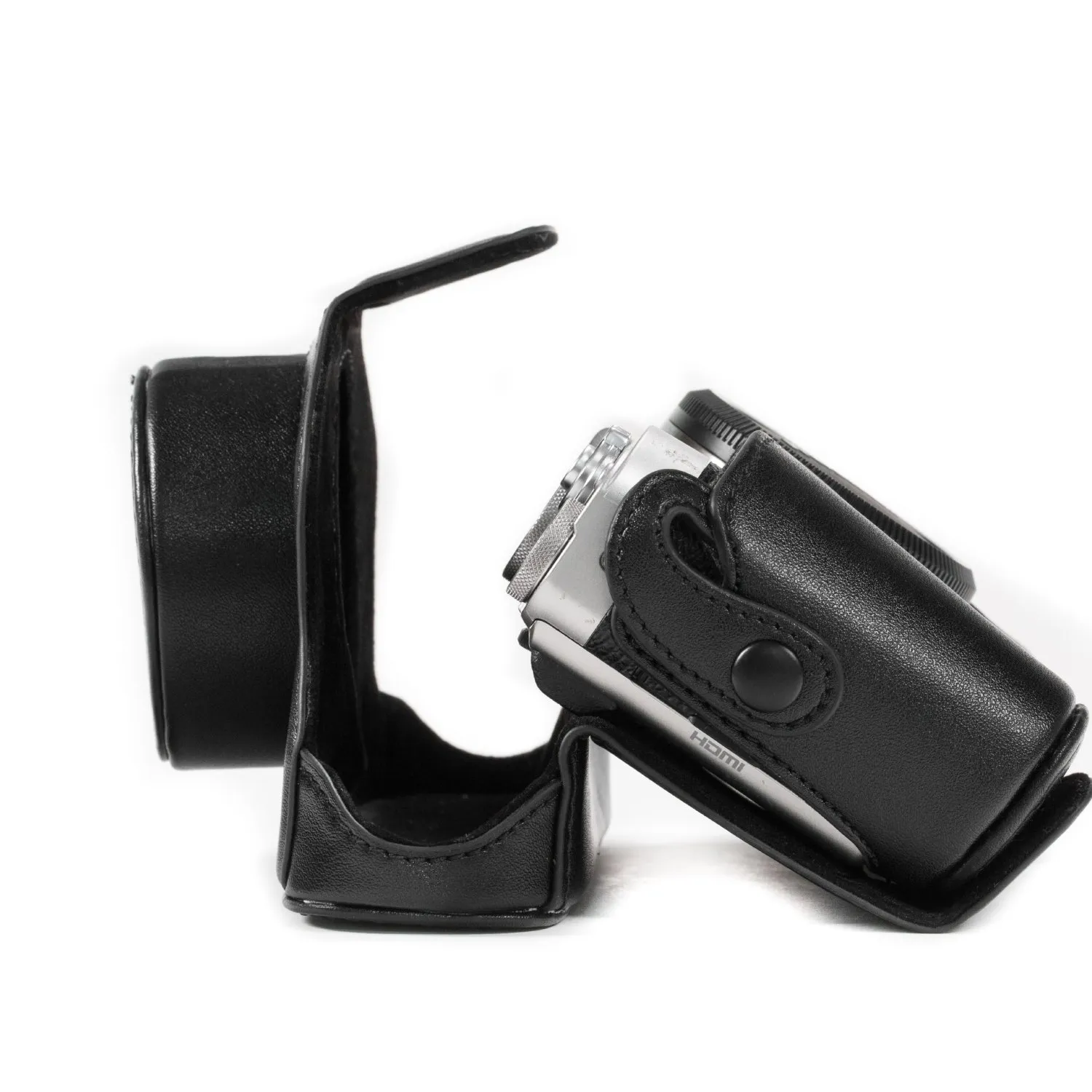 MegaGear MG341 Custodia Pelle Fujifilm X100 Nero