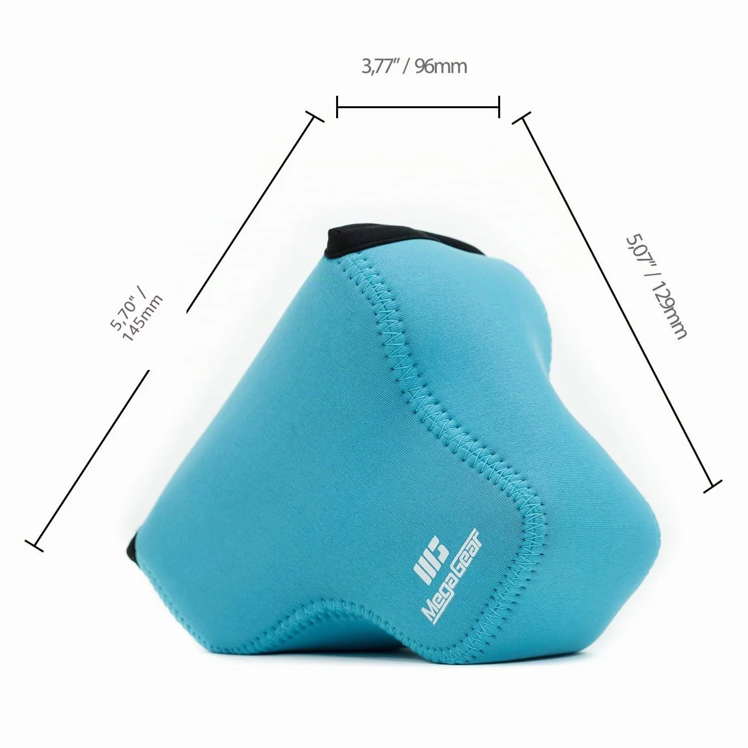 MegaGear MG1167 custodia neoprene FZ82 FZ70 blu