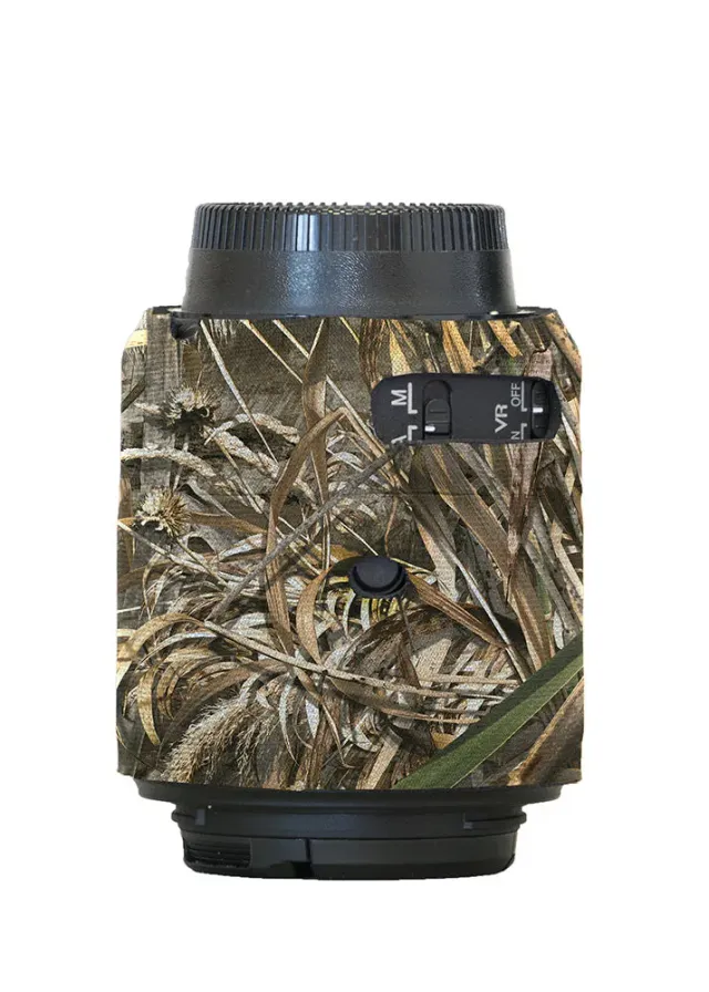 LensCoat Nikon 55-200mm VR II cover nero neoprene