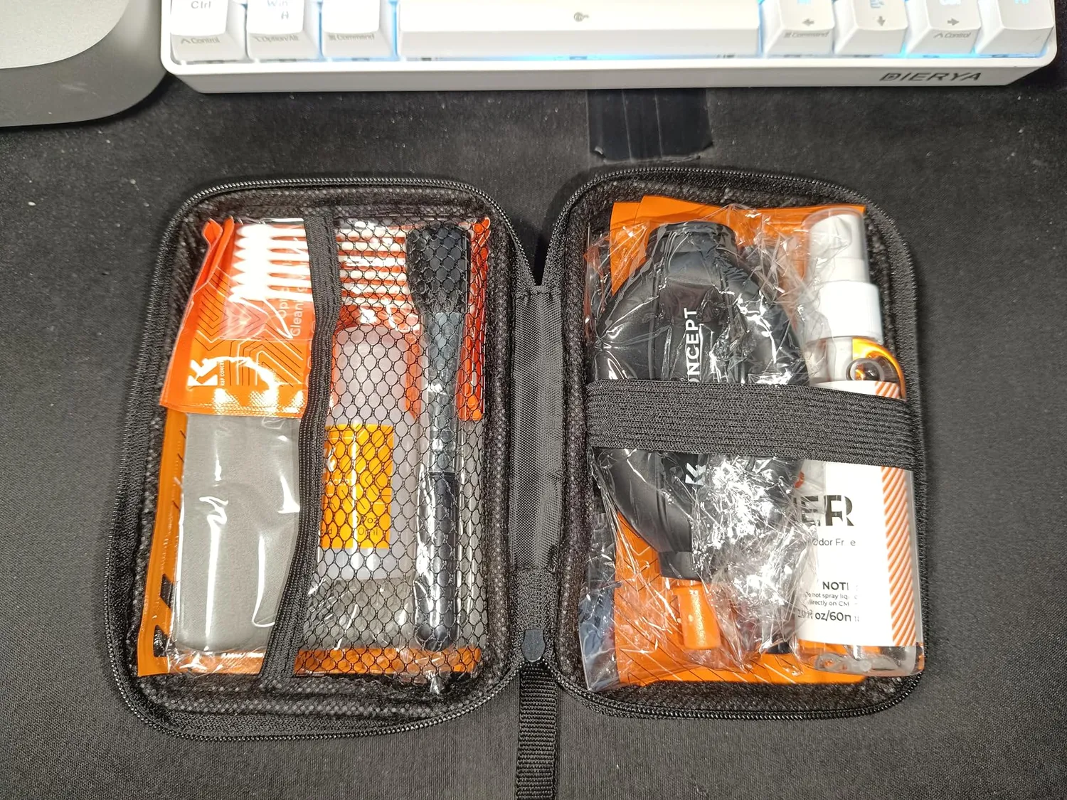 K&F Concept kit pulizia fotocamera 25 in 1 APS-C