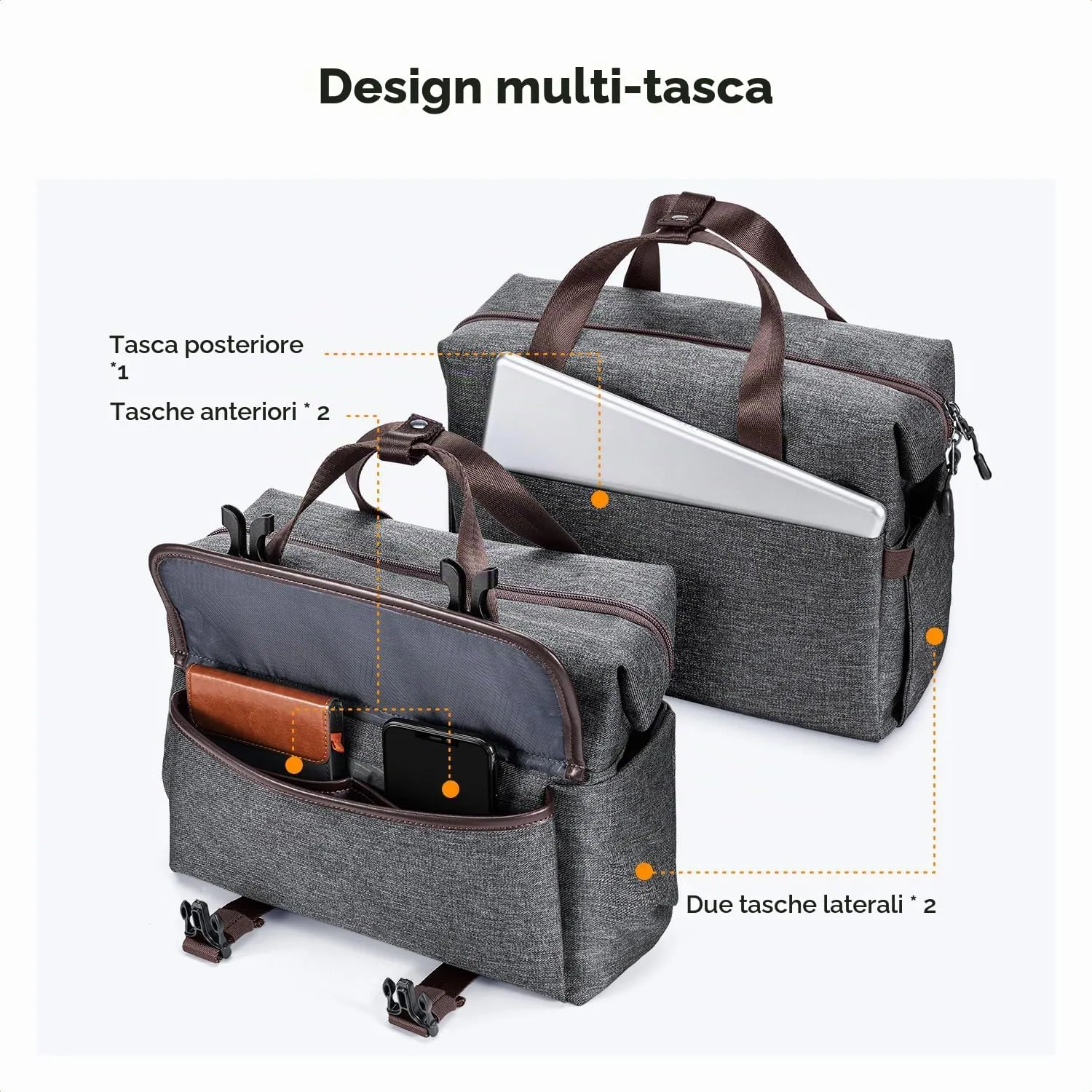 K&F Concept borsa fotografica tracolla crossbody impermeabile 31cm
