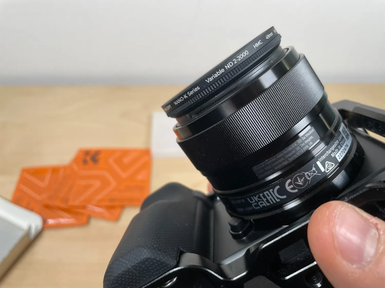 K&F Concept Nano-Klear ND2-2000 filtro variabile 82mm